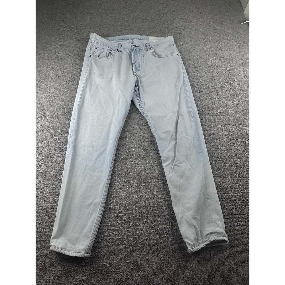 rag bone Jeans Men 34 Blue Fit 2 Slim 100% Cotton USA Made Denim Urban Designer